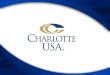 Charlotte Regional Partnership - CCOG...Charlotte Regional Partnership •Private, non-profit economic development agency •Founded in 1991 •Represent 16-counties in the Charlotte