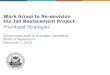 Work Group to Re-envision the Jail Replacement Project · 12/1/2016  · Work Group to Re-envision the Jail Replacement Project Prioritized Strategies Government Audit & Oversight