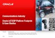 Oracle IoT/CSP Platform Footprint & Case StudiesOracle’s IoT Platform Enables CSP to Grow IoT Wallet Share and Move Up Value Chain IoT – Multiple devices in rich interaction, aggregating