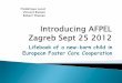 Lifebook of a new-born child in European Foster Care ... · recruitment, training and support of foster carers The APFEL Questionnaire : mapping innovative practices in Europe The