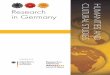 Research in Germany - DFG · This brochure provides a first insight into research in Germany in the fields of humanities and cultural studies and is especially recommended to early