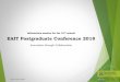 Information session for the 10th annual EAIT Postgraduate ......CRICOS Provider No 00025B uq.edu.au Overview 1:30pm–1:50pm –Presentation on EPC 2018 1:50pm–2:10pm –Presentation