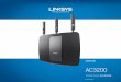 AC3200 · 2018-11-01 · Model Name Linksys AC3200 Tri-Band Smart Wi-Fi Router Description Tri-Band AC Router with Gigabit and 2×USB Model Number EA9200 Switch Port Speed 10/100/1000