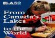 From Canada's Lakes to the World: IISD …...From Canada’s Lakes to the World 7 IISD-ELA 50-Year Timeline Researchers start to acidify a lake intentionally to mimic the growing impacts