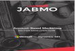 PURPOSE - Jabmo · Jabmo « Account Based Marketing » solution works with Dynamic 2016 online & Dynamics 365. ... Log into Dynamics CRM and go to « Settings / Customization / Solutions