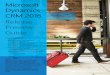 Microsoft Dynamics CRM 2016 Release Preview Guidedownload.microsoft.com/documents/france/dynamics/2015/...4 Microsoft Dynamics Customer Engagement Solutions Release Preview Guide Key