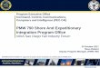 PMW 790 Shore And Expeditionary Integration Program Office...PMW 790 Shore And Expeditionary Integration Program Office NDIA San Diego Fall Industry Forum 24 October 2017 ... Technical