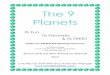 The 9 Planets - Curriculum for Excellence Sciencecurriculumforexcellencescience.weebly.com/uploads/6/9/6/9/6969384/9planets.pdfColor and cut out the nine planets, then place them in