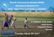 Result Assessment Module (RAM) Standard …...9-() 1 2nd Webinar of the Series WASH Section, Programme Division New York Result Assessment Module (RAM) Standard Indicators for Water