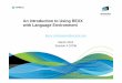 10766 - An Introduction to Using REXX with Language ... · 2 Copyright International Business Machines Corporation 2001, 2012 The following are trademarks of the International Business