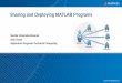 Sharing and Deploying MATLAB Code · 2 Summary: Data Analytics Workflow Data Analytics •Data Pre-processing •Feature Extraction •Building algorithms, math models •Making business