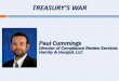TREASURY’S WAR - IDOB Cummings... · TREASURY’S WAR. Iowa Division of Banking 25th Annual Day with the Superintendent April 12, 2018. ... –Bought most of upper New York for