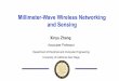 Millimeter-Wave Wireless Networking and Sensing · 802.11ad MAC: Fast Session Transfer (FST) Seamless switching between 60 GHz 802.11ad and 2.4/5 GHz 802.11n/ac 27 These three bands