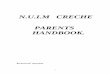 N.U.I.M CRECHE PARENTS HANDBOOK.€¦ · • Complaints/compliments procedure. ... Happy and confident. ... It is recommended that families visit the service prior to their child