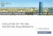 EVOLUTION OF THE EBA REPORTING REQUIREMENTS2019.eurofiling.info/wp-content/uploads/2019-06-18... · –OVERVIEW/SCOPE (I) EVOLUTION OF THE EBA REPORTING REQUIREMENTS 3 On framework