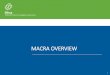 MACRA OVERVIEW · 2020-05-02 · Payment Updates and APM Incentives 2016 -- 2019 2020 -- 2025 2026 & Beyond