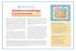 Understandings Continuum 2018 · 2018-09-24 · U2 U4 What the Continuum is ... quality classroom practices and pedagogy increased, there was a need for the Under-standings to evolve