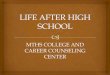 MTHS COLLEGE AND CAREER COUNSELING CENTER AFTER...Naviance has a Resume builder that helps students create a resume. Middlesex County Elite Youth One Stop center: Entry level internships,