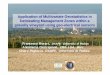 Application of Multivariate Geostatistics in Delineating Management ... · Application of Multivariate Geostatistics in Delineating Management Zones within a gravelly vineyard using