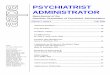 NewsJournal Vol 1 Issue 3 - Psychiatric Administrators · NewsJournal of the American Association of Psychiatric Administrators Volume 1, Issue 3 Fall 2001 ... 1961-1962 Archie Crandell,