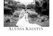 Who is Alyssa? - Amazon Web Services€¦ · 5. Complete line of bridal gowns, bridesmaid dresses and accessories 6. Appeals to a variety of brides Opportunities: 1. Retail online
