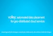 volley: automated data placement for geo-distributed cloud ...sharad.agarwal@microsoft.com PAGE 18 4/29/2010 methodology inputs Live Mesh traces from June 2009 compute placement on