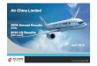 Air China Limited · 2009 Annual Results (IFRS) 2010 1Q Results (PRC GAAP) April 2010 Air China Limited