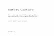 Safety Culture - Semantic Scholar€¦ · SafeTy CulTure. The inquiries suggested that the designers and operators ‘good’ safety-beliefs, attitudes and behaviours act as additional