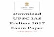 Downloaded From: :// · UPSC PRE EXAM PAPERS . AMC-D-CLYS/71A [ P.T.O. (b) 32/ 243rd part of the population (a) 16/ 243rd part of the population sixth year, if there is no further