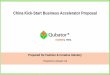 China Kick-Start Business Accelerator Proposalmedia1.iqubator.com/2018/02/iQubator2018.pdf · Our most complete solution – The China Kick-start Business Accelerator –is the latest