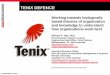 Tenix Defence Strategy & Development · Tenix Defence Systems Some OODA definitions Observation assembles information about the world in which the adaptive entity exists (including