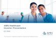 AMN Healthcare Investor Presentation · Diluted share count. 48.8 million * SG&A expenses included approximately $1 million of acquisition and integration costs. 18. The Innovator