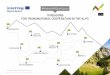 10 REASONS FOR TRANSNATIONAL COOPERATION IN THE ALPS · guidelines for energy efficiency and territorial development. Transnational cooperation builds knowledge and capacities e.eu/desalps
