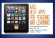 American Association of School Librarians Best Apps for ... school Librarians BEST APPS FOR TEACHING