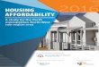HOUSING 2016 AFFORDABILITY - reiwa.com...Housing Affordability – A study for the metroolitan North West sub-region area 31. Introduction Access to affordable housing is essential