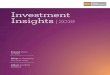 Investment Insights 2019 - SimpleSitedoccdn.simplesite.com/.../Investment-Insights-2019.pdf · 2019-03-26 · Adapt to changing discount rates . Shifting risk premia (or the amount