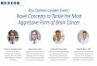 Key Opinion Leader Event: Novel concepts to tackle the ......Key Opinion Leader Event: Novel Concepts to Tackle the Most Aggressive Form of Brain Cancer Frank A. Giordano, MD Vice