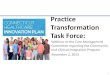 Practice Transformation Task Force - CT.GOV-Connecticut's ... Practice Transformation Task Force: Webinar