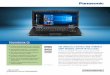 TOUGHBOOK 55 - Panasonic USA · The Panasonic TOUGHBOOK® 55 breaks new ground offering unrivaled flexibility in even the most demanding and unpredictable environments with its innovative