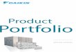 Product Portfolio - Daikin€¦ · d aikin AHU Range d aikin fresh air package - p lug & play concept for d-AHU p rofessional & e asy 0 15 30 45 60 75 90 105 120 135 Air flow (m3/h