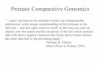 Comparative genomics 2 - Washington University Department ...genetics.wustl.edu/.../04/Comparative_genomics_2.pdf · Human Diseases Comparison of disease susceptibility between chimps