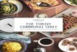 THE THRIVE COMMUNAL TABLE - Thrive Market · Thrive Market is an online shopping club on a mission to make healthy living easy, affordable, and accessible for everyone. We do this