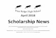 for additional financial aid ...€¦ · Pick up application from Mrs. Robinson! $500 ** Apr. 16 Alicyn Bouie Scholarship Seniors; Pursuing education degree Completed application,