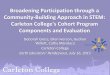 Broadening Participation through a Community-Building ... · Broadening Participation through a Community-Building Approach in STEM: Carleton College's Cohort Program ... T w o o