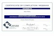 CERTIFICATE OF COMPLETION - WEBINAR - LMA...CERTIFICATE OF COMPLETION - WEBINAR Awarded To Ms. Candice L. Baque For Successful Completion Of LMA Webinar: Community Achievement Awards