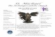 St. Michael · + + + Mass Schedule + + + Sat. Mar. 17th Vigil-5th Sun of Lent 5 pm Family of Ronald & Linda Davis My dear brothers and sisters, Sun. Mar. 18th 5th Sun of Lent 9 am