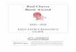 Red Clover Book Award - Vermont Department of Libraries · History of the Red Clover Book Award The Red Clover Book Award Program was created in 1995 by Windham County Reads, a non-profit