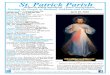 St. Patrick Parish...2020/04/19  · Serving the People of Rutland, Oakham and Hubbardston April 19, 2020 258 Main St. Rutland, Massachusetts -Website: stpatricksrutland.org St. Patrick