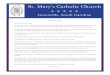 St. Mary’s Catholic Churchstmarysgvl.org/wp-content/uploads/2016/08/20160807.pdf2016/08/07  · St. Mary’s Catholic Church Greenville, South Carolina @ @ @ @ @ 7 August 2016 Dear