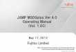 JAMP MSDSplus Ver.4.0 Operating Manual (Vol. 1.00)€¦ · 10. Download JAMP MSDSplus Tool 3/4 ④The format for download authorization will appear. If you agree the consent document